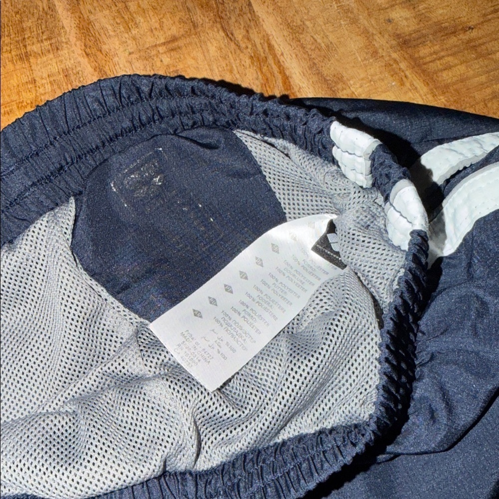 Diadora Men's Navy Joggers with White Accents - Picture 3 of 5